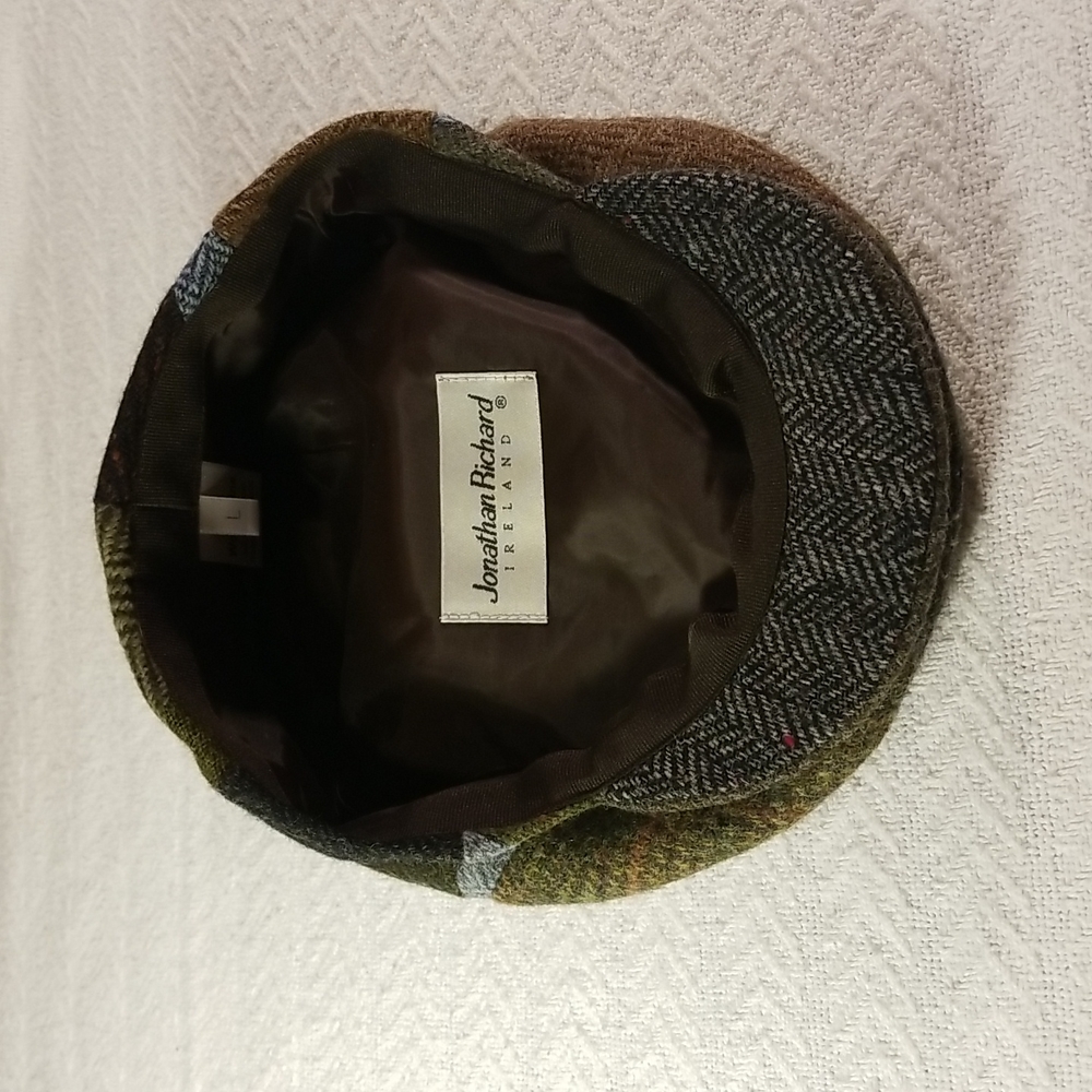 Patchwork Cabbie Hat - Picture 4 of 6